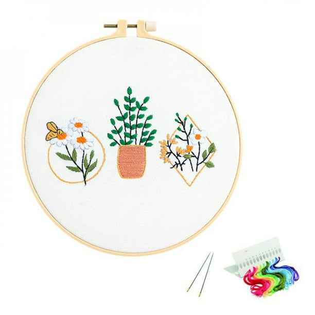 Cross Stitch Crafts For Beginner Needlework Handmade Arts DIY Embroidery Tools 